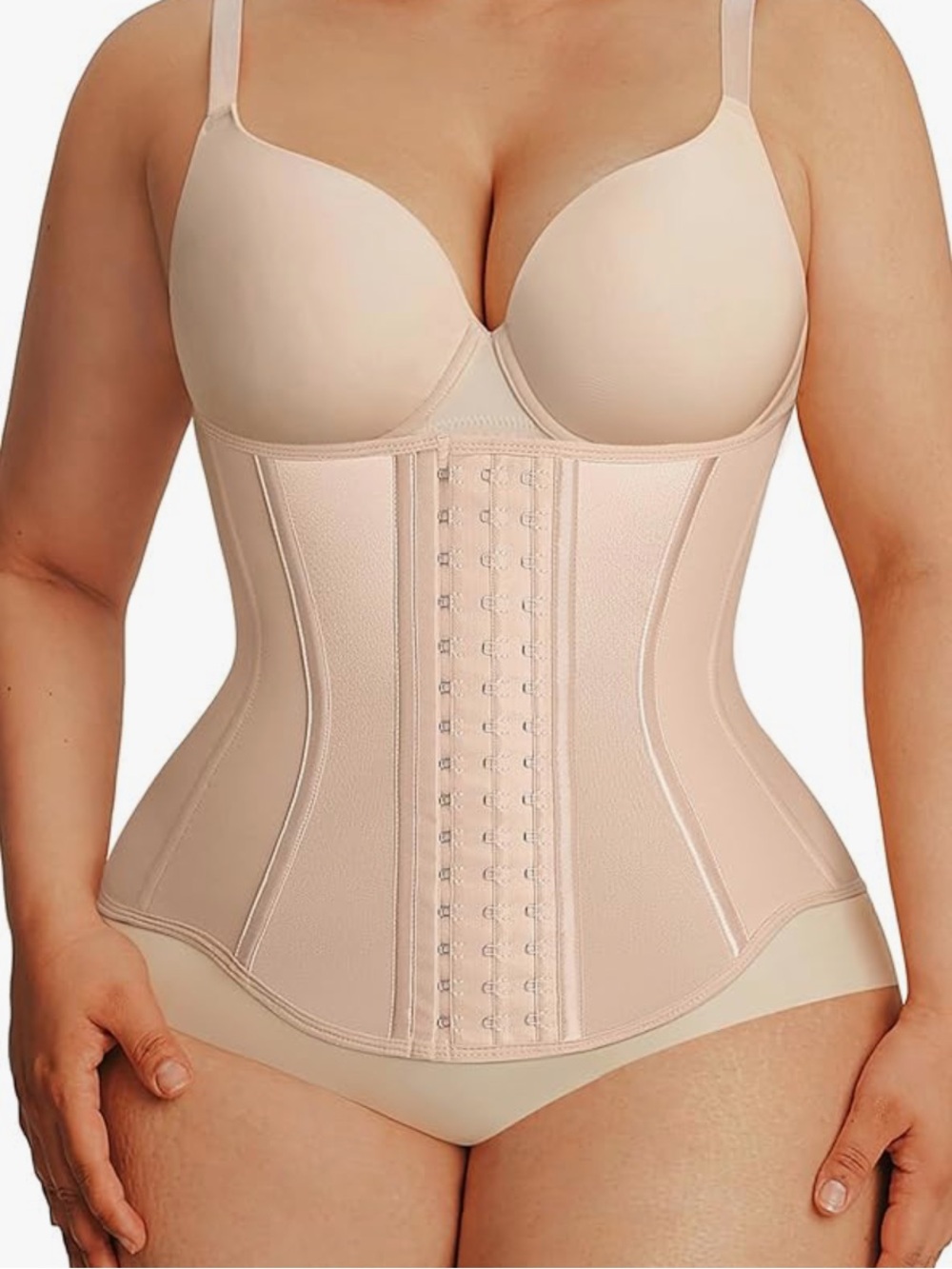 Feelingirl Waist Trainer Shapewear Vest - Sculpting Compression corset style